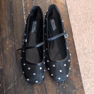MICHAEL By Michael Shannon Mary Jane Flats Size 9